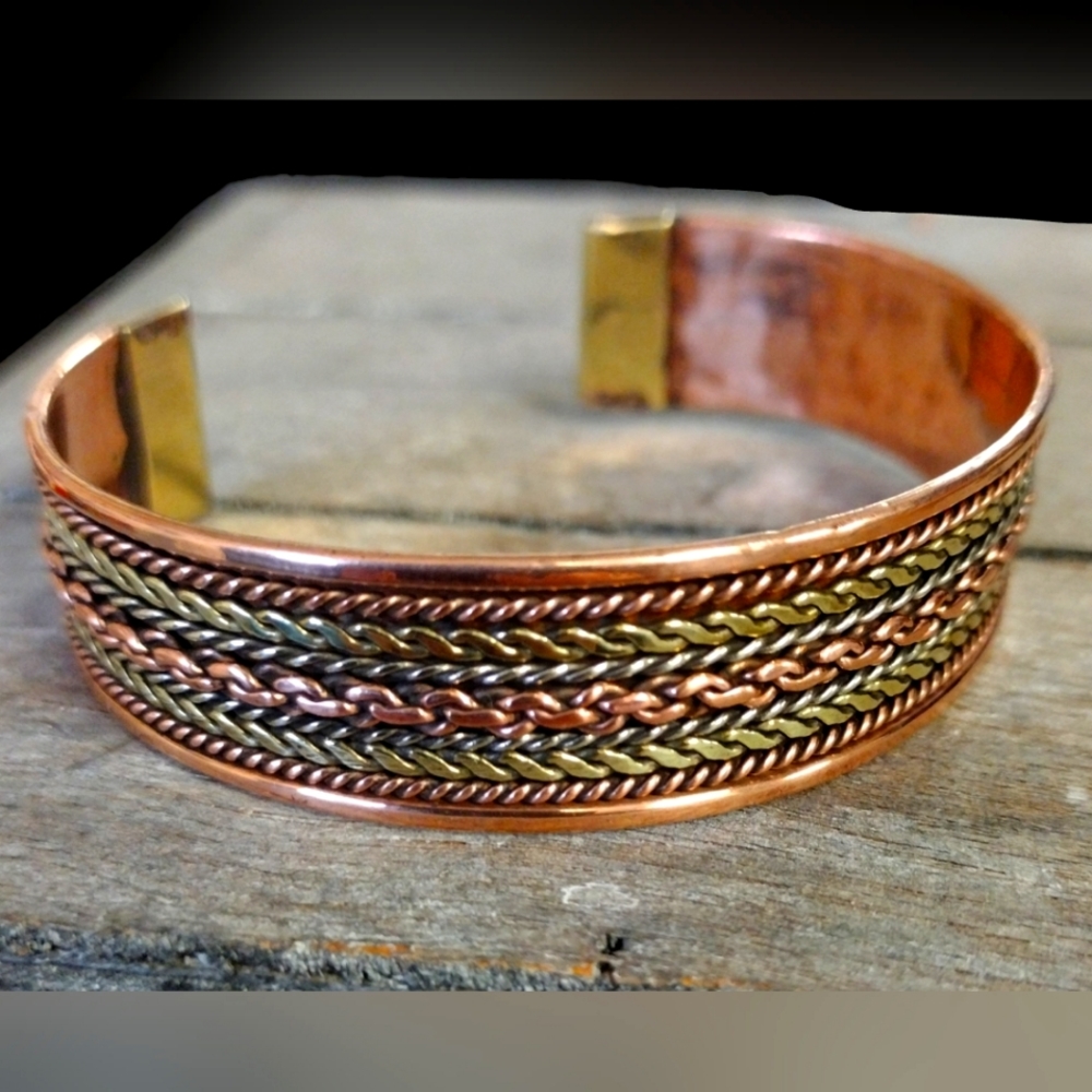 Tibetan Copper Healing Bracelet